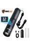 Telescopic Flashlight - 2000 Lumens High Power LED Torch with Adjustable Focus Beam Durable Portable Light for Camping Hiking Outdoor Emergency and Household Use - 5