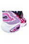 Children's Craft Style Sneaker with Circular Straps, Thick Soles, Pixel 3D Pattern - 4