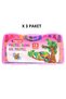 Pastel Crayons 12 Colors - Pink Box X 3 Pieces