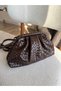 The Moi̇ss Mini Burslu Trend of the Moment: Knitted Detailed Quilted Messenger / Clutch Bag |   Elegance with Shoulder Straps - 3