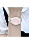 Ladies Analog Watch V10A-001VY with Floral Strap, Pink Dial - 4