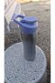 304 Stainless Steel 750 ml Sports Bottle with Straw and Metallic Body - 5