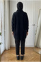 Women's Livia Stone Buttoned Bearded Knitwear Long Cardigan - 3