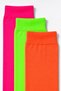 Women's 3-Piece Neon Colored Leggings - 5