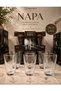 Napa - Set of 6 Soft Drink Water Glass Cups 270 Cc - 3