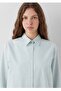 Striped Regular Fit 100% Cotton Women's Shirt. - 4