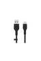 بيلكن كيبل شحن BoostCharge Pro Flex من USB-A إلى USB-C بطول 3 m أسود، مضفر مرن ومتين، شحن سريع ونقل
