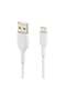 بيلكن كابل شحن USB-C إلى USB-A بطول 1 m أبيض، يدعم الشحن السريع ونقل البيانات حتى 480 ميجابت/ثانية ل - 2