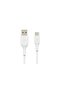 بيلكن كابل شحن USB-C إلى USB-A بطول 1 m أبيض، يدعم الشحن السريع ونقل البيانات حتى 480 ميجابت/ثانية ل