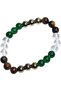 Latas Certified Dhan Yog Money Magnet Bracelet For Men and Women | Attracts Wealth & Prosperity | Manifest Wealth with Tiger Eye, Clear Quartz & Pyrite Stone And Green Aventure | Gift for Men & Woman - 2