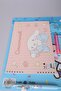 Sweet Bow Collection Licensed 21 Piece Stationery Set School Label, Drawing Notebook, Snap File - 5