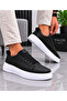 Men's Casual Lace-Up Comfortable Non-Slip Sole Sneaker Shoes - 2