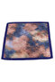 Artistic Watercolor Patterned - Twill Silk Textured - Multi-Purpose Square Bandana Scarf 50X50 cm - 3