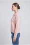 Buttonless Polo Collar Women's Sweater - 2