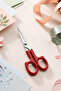 Flat Tip Hobby Scissors 13 cm – Embroidery, Sewing, Etamin, Cross Stitch, and Handicraft Scissors - 6