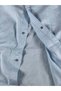 Men's Slim Fit Long Sleeve Oxford Fabric Snap Button 100% Cotton Court Collar Shirt - 6