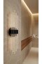 Bhbackhome Aura Medium 39 cm Modern Design Led Sconce - Wall Lamp - Black Case - Daylight Led - Electric - 3