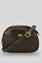 Women's Bag - Three-Compartment Shoulder Strap Quality Women's Bag Brown - 3