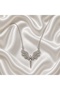 Silver Color Zircon Stone Angel Wing Steel Necklace - Tarnish Resistant - 45cm - 4