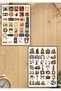 280 Pieces Halloween Sticker Book 8 Sheets A5, Agenda Journal Scrapbook Planner Stb00003 - 5
