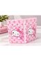 Pink Sleep Patterned Kity Vehicle License Holder, Motor License Case, Dashboard Accessory