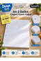 A4 2-Hole Unlined Folder Paper |   2-Ring Folder Compatible with 50 Sheets, Optional