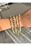 Vip Oval Zircon Stone Row Bracelet - 3