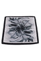 Artistic Leaf Pattern - Twill Silk Texture - Multi-Purpose Square Bandana Scarf 50X50 cm - 3