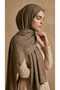 Chain Printed Naia Jacquard Shawl (60% Naia 40% Cotton) - 2