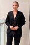 Fuat Gürşen Front Sequined Tweed Contrast Knitwear Cardigan - 2