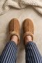 Men's Slippers Luxury Full Fur Inside Comfortable Groom Business Office Home Slippers - 2