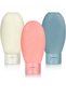 Refillable Bottle Cream Shampoo Multi-Purpose Travel Bottle Set of 3 Box Transparent Bag Gift - 6