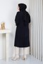 Women's Soft Textured Bearded Loose Knitwear Cardigan - 8