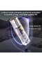 مصباح يدوي أورورا A28 2nd USB-C EDC، أبيض بارد 6500K، بحد أقصى 1000 لومن، مصباح يدوي صغير قابل لإعادة الشحن بسعة 850 مللي أمبير مع ضوء جانبي أحمر وأبيض 365 نانومتر، مثالي للتخييم - 6