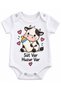 Printed 100% Cotton Interlock Baby Bodysuit |   Oeko-Tex Certified Fabric |   0-24 Months