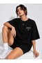 Woman White 🤍   Lost in Thoughts Printed T-Shirt - Crew Neck - 4