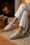 Luxury Women's Slippers with Full Fur Inside, Orthopedic, Warm and Comfortable Dowry Guest House Slippers - 5