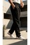 Men's Warm Three-Threaded Sweatpants with Inner Piping - 5