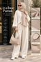 Modakaşmir Aya Thin Cotton Shawl & Women's Shoulder Bag 2-Piece Combination – 5 Color Options - 3