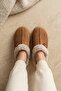 Luxury Women's Slippers with Full Fur Inside, Orthopedic, Warm and Comfortable Dowry Guest House Slippers - 5