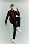 Tailored Fit Ankle-Cut Trousers F1672Ax26Au - 2