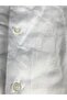Men's Slim Fit Lettered Long Sleeve 100% Cotton Satin Shirt - 5