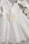 Premium Boxed Lace Flower Detailed Baby Girl Mevlüt and Special Occasion Dress Set of 4 for Special Occasions - 4
