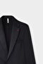 Ds Damat Slim Fit Black Printed Suit - 8
