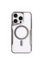 Apple iPhone 14 Pro Max Compatible Case Boyi Magsafe Silicone Cover - Titan Gray