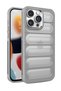 Apple iPhone 15 Pro Compatible Case Airmax Silicone Cover - Titan Gray