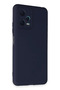 Xiaomi Redmi Note 12 5g Compatible Case Nano Velvet Silicone - Navy Blue