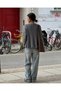 Women's Knitwear Cardigan with Floral Button Detail, Crew Neck, Ribbed Knit - 3