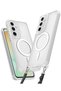 Samsung Galaxy S23 Fe Compatible Case Enka Magsafe Silicone Case - Transparent