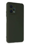 Xiaomi Redmi Note 12 5g Compatible Case Nano Velvet Silicone - Dark Green
